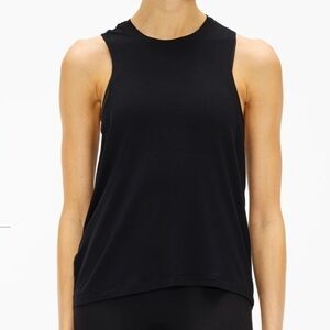 SPLITS59 Toni Jersey Tank Black sz L